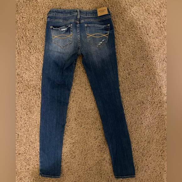 Abercrombie & Fitch Distressed Womens jeans size 0 / W25 - Picture 4 of 15